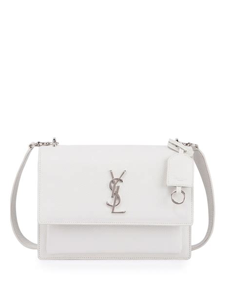 saint laurent white crossbody bag|saint laurent crossbody sale.